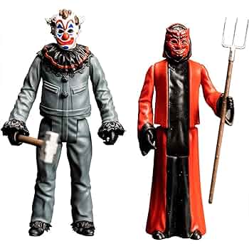 Amazon.com: Haunt 3.75 Inch Action Figure 2-Pack | Clown